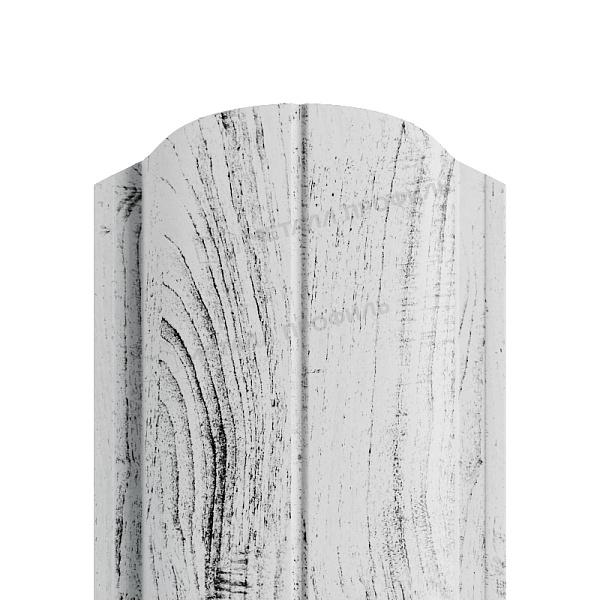 Штакетник металлический МЕТАЛЛ ПРОФИЛЬ ELLIPSE-O 19х126 (ECOSTEEL_MA-01-Беленый Дуб-0.5), стоимость ― 201.73 ₽: купить в Новороссийске.